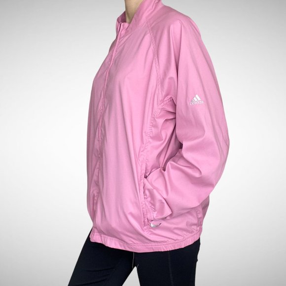 Adidas Light Pink Windbreaker Jacket - Picture 7 of 9